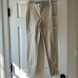 Faux leather leggings